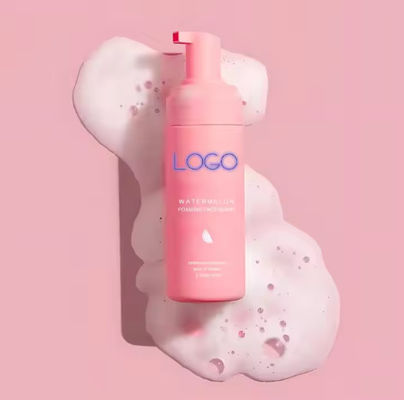 quality  Private Label Facial Foam Cleanser OEM Skincare Korea Watermelon Glycerin Face Wash factory