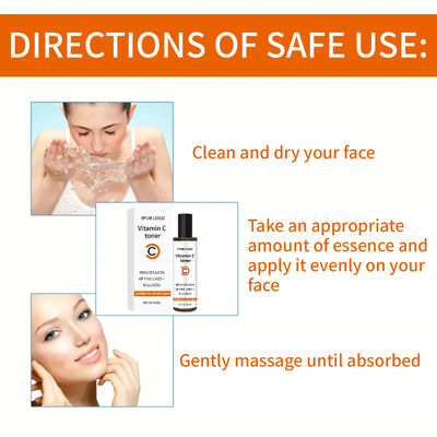 Moisturizing Hyaluronic Acid Toner Whitening Niacinamide Brightening Vitamin C Toner Face