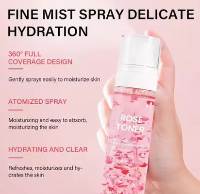 Private Label Water Facial Mist OEM Cosmetic Manufacturer Face Water Spray