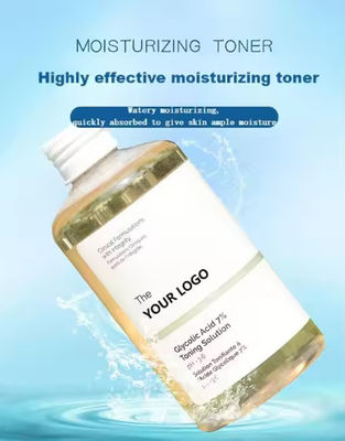 Blackhead Remover Toner OEM Cosmetic Factory 7% Glycolic Acid Fruit Acid Serum
