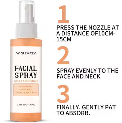 Private Label Face Toner Moisturizing Spray Deep Face Hydrating Quickly Absorb VC Whitening Skin Moisturizing Face Spray