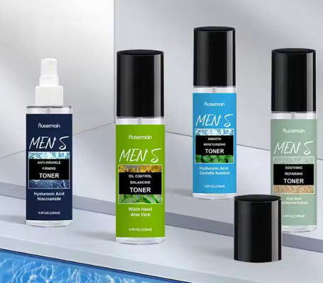 Private Label OEM/ODM Skin Care Facial Smoothing and Repairing Men's Face Toner for Men