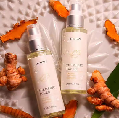 Private Label Face Mist Spray OEM Cosmetic Vitamin C Turmeric Skin Toner