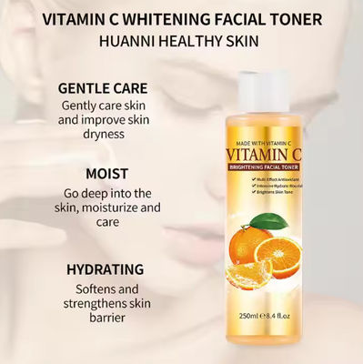 250ml Vitamin C Brightening Toner OEM Skin Care Soothing Nourishing