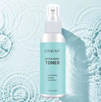 Anti Sensitive Hydrating Shrink Pores Soothing Witch Hazel Facial Toner Spray