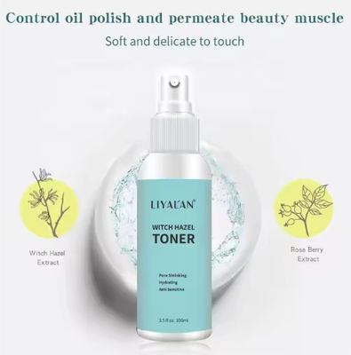 Anti Sensitive Hydrating Shrink Pores Soothing Witch Hazel Facial Toner Spray