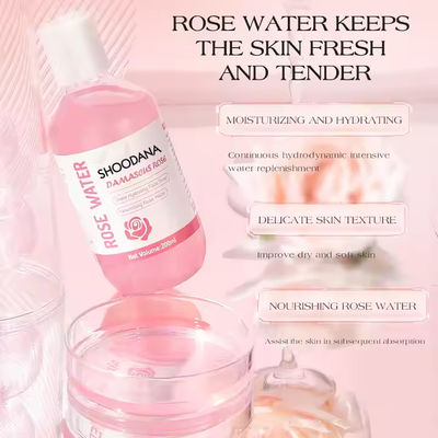 OEM Beauty Damascus Rose Water Private Label Moisturizing Face Toner