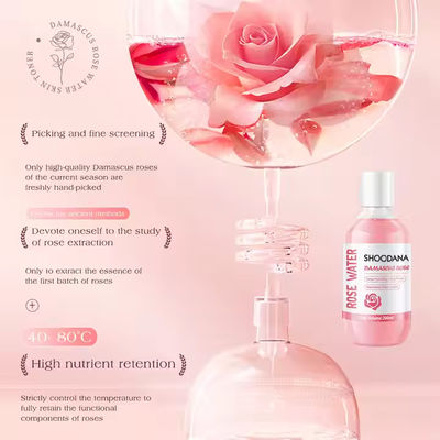 OEM Beauty Damascus Rose Water Private Label Moisturizing Face Toner