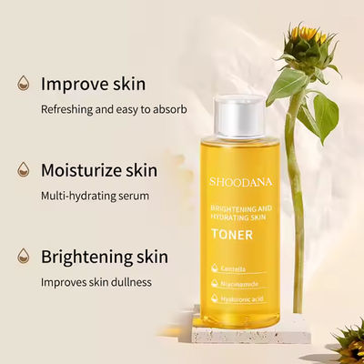 Private Label Hydrating Face Centella Hyaluronic Acid Pore Shrinking Skin Toner Whitening Niacinamide Toner