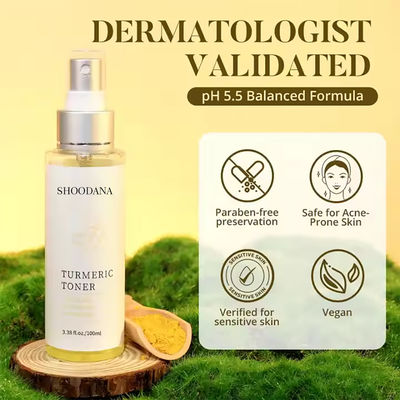 Turmeric Skin Toner Cosmetic OEM Product Vitamin C ODM Cosmetics