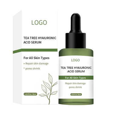 Tea Tree Sensitive Skin Glow Facial Serum Hyaluronic Acid Serum For Face Whitening