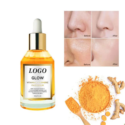 Organic Skin Revitalizer Face Turmeric Serum Ginger Extract Face Brightening Serum
