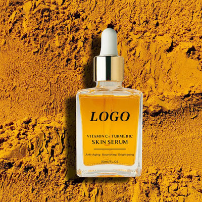 Organic Skin Revitalizer Face Turmeric Serum Ginger Extract Face Brightening Serum