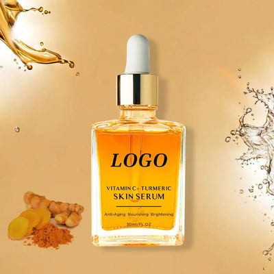 Organic Skin Revitalizer Face Turmeric Serum Ginger Extract Face Brightening Serum
