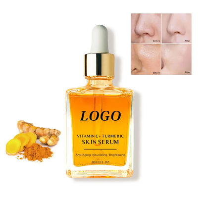Organic Skin Revitalizer Face Turmeric Serum Ginger Extract Face Brightening Serum