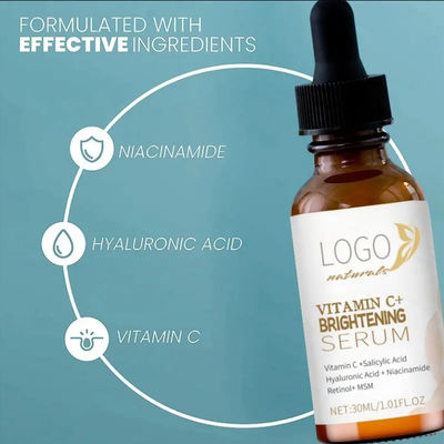 Vitamin C Serum Anti-Aging & Anti-Wrinkle Skin Care Rejuvenating Whitening & Cruelty Free Custom Logo Serum Vc