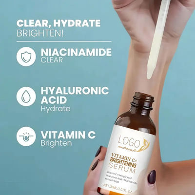 Vitamin C Serum Anti-Aging & Anti-Wrinkle Skin Care Rejuvenating Whitening & Cruelty Free Custom Logo Serum Vc