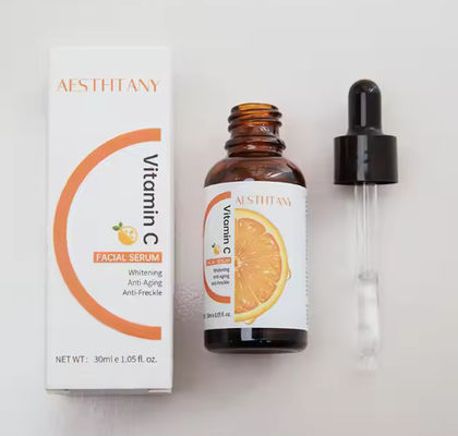 Face Care Serum Beauty Hot Sale Facial Vitamin C Brightening Serum With Vitamin E Hyaluronic Acid Serum for Face
