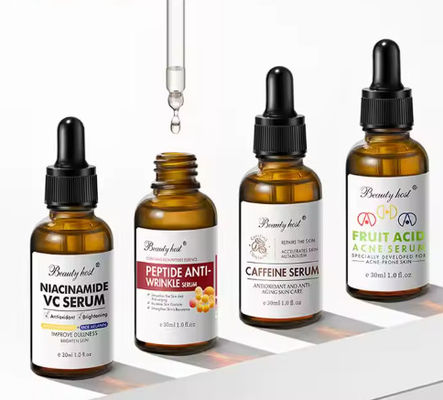 Private Label VC Facial Serum ODM Whitening Brightening Face Serum