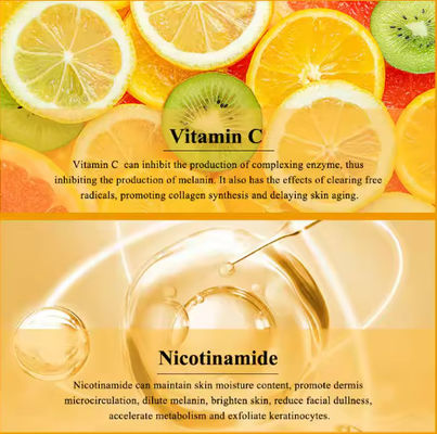 Private Label VC Facial Serum ODM Whitening Brightening Face Serum