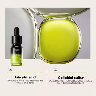 Customized Logo Face Serum OEM ODM Cosmetics 14 Day Quick Acne Solution Essence