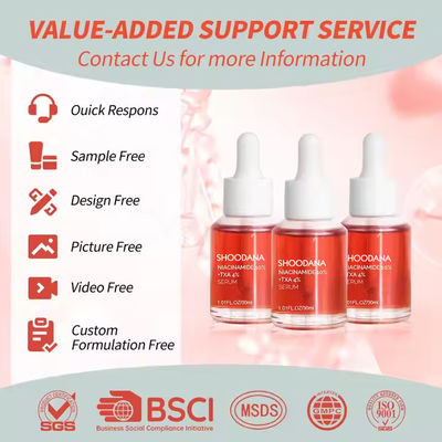 10% Niacinamide & 4% Tranexamic Acid Serum OEM Skincare ISO Approval