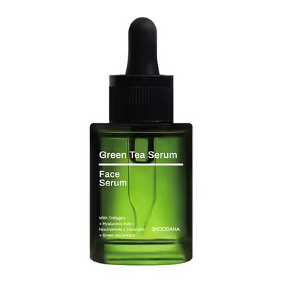 Customizable Moisturizing Hyaluronic Acid Green Tea Serum ODM Anti Acne