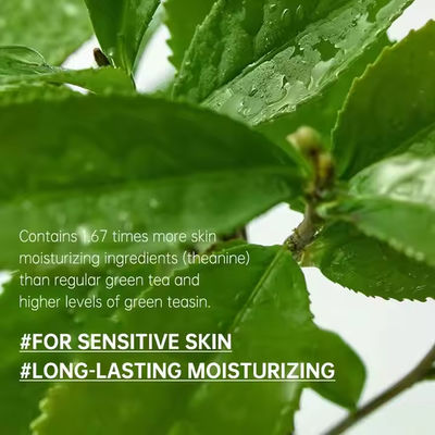 Customizable Moisturizing Hyaluronic Acid Green Tea Serum ODM Anti Acne