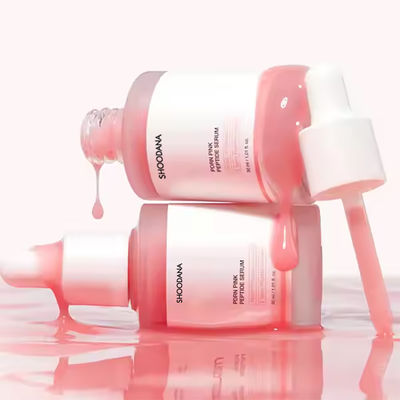 OEM Private Label PDRN Pink Peptide Serum Niacinamide Hydrate Moisturize Firming