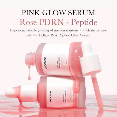 OEM Private Label PDRN Pink Peptide Serum Niacinamide Hydrate Moisturize Firming