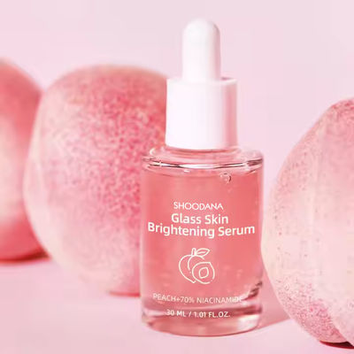 Private Label OEM Skincare Peach 70% Niacinamide Face Serum
