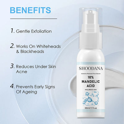 GMPC Korea Cosmetic OEM Firming Hydrating Smoothing Collagen 10% Mandelic Acid