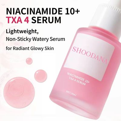 Niacinamide 10 + TXA 4 OEM ODM Cosmetics Vitamin C Hyaluronic Acid Serum