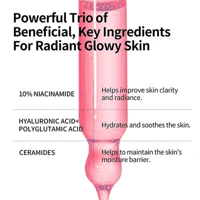 Niacinamide 10 + TXA 4 OEM ODM Cosmetics Vitamin C Hyaluronic Acid Serum