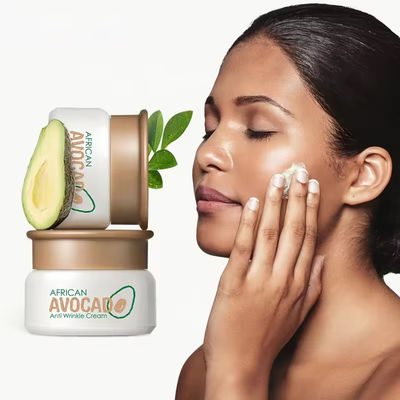 Avocado Hydrating Face Cream Hyaluronic Acid OEM Skin Care Manufacturer