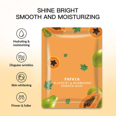 Fruit Papaya Facial Mask Moisturizing And Nourishing Turmeric Facial Mask Facial Care