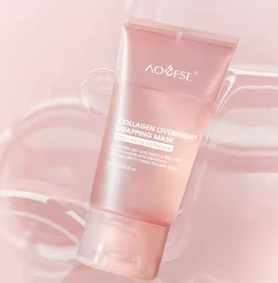 Firming Hydrating Overnight Peel Off Collagen Face Night Mask Moisturizing Collagen Night Wrapping Mask
