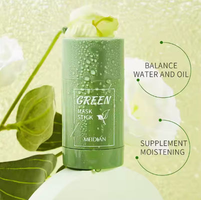 High Quality Green Tea Deep Cleanse Maskl Cleansing Facial Mask Stick Oil Control Acne Relief 40g Home Use