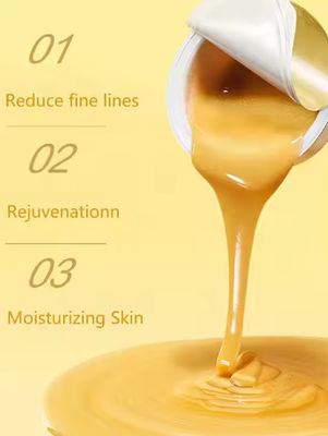 Gold Collagen Hydrogel Facial Mask Deep Anti-Aging Moisturizing Improves Wrinkles and Fine Lines Tighens Skin