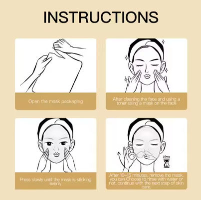 Royal Firming Effective Anti-oxidation and Anti-aging Mask Hydrating Caviar Facial Mask