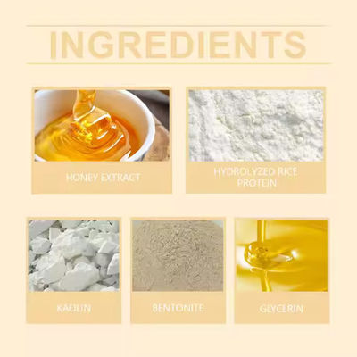 Private Label Moisturizing Hydrating Care Nourishing Facial Skin Glow Rice Honey Moisturizing Mask