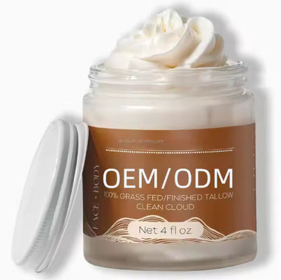 Deeply Moisturizing Body Lotion OEM  Natural Sweet Almond Oil & Grass Fed Beef Tallow