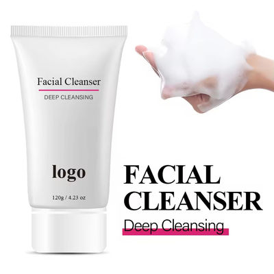OEM ODM Refreshing And Oil Controlling Deep Cleansing Cream Facial Cleanser