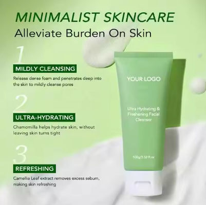 Facial Cleanser For Men And Women Deep Cleansing Shrinking Pores Moisturizing