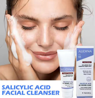 Salicylic Acid OEM Skincare Organic Skincare Cleanser Hydrating Cleansing Face Wash