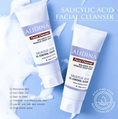 Salicylic Acid OEM Skincare Organic Skincare Cleanser Hydrating Cleansing Face Wash
