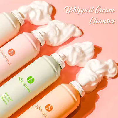 Private Label OEM Amino Acid Whipped Lash Shampoo Cleansing Foam Mousse Face Wash Makeup Remover Mousse Facial Cleanser