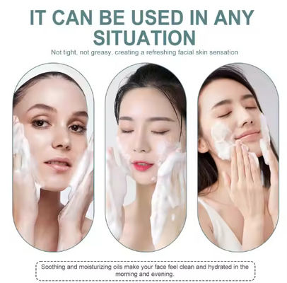 Facial Foaming Cleanser Deeply Cleansing Oil Control Moisturizing Blackhead Removal Skin Care Face Wash Foam Cleanser
