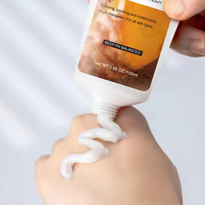 OEM Korean Skincare Face Wash Facial Cleanser 100ml Face Cleansing Turmeric Cleanser