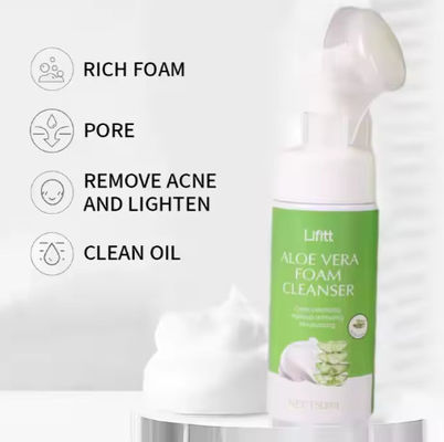Foaming Facial Cleanser Black Head Remover Anti Acne Dry Skin Care Oil Control